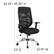Alt View 13. Alamont Home - Noreen Contemporary Mesh Executive Swivel Office Chair - Black.