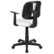Alt View Zoom 14. Flash Furniture - Flash Fundamentals Contemporary Mesh Swivel Office Chair with Arms - White.