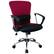 Front. Alamont Home - Contemporary Mesh Swivel Office Chair - Red.