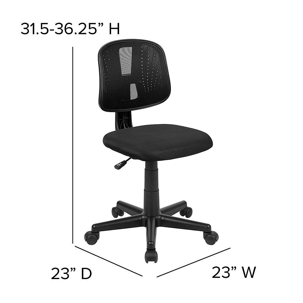 Alt View 14. Alamont Home - Alamont Home Contemporary Mesh Swivel Office Chair - Black.