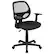 Front. Alamont Home - Alamont Home Contemporary Mesh Swivel Task Chair - Black.