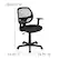 Alt View 13. Alamont Home - Alamont Home Contemporary Mesh Swivel Task Chair - Black.