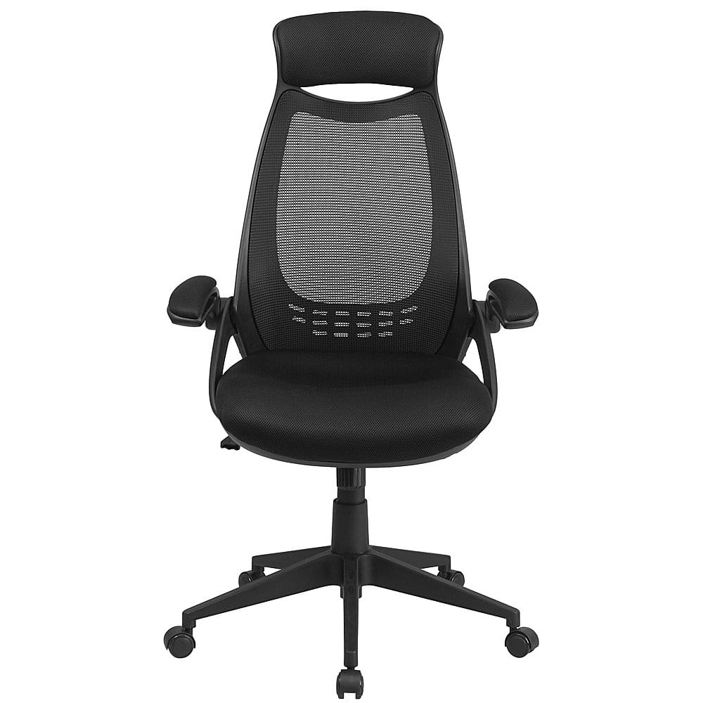 Flash Furniture – Ivan Contemporary Mesh Executive Swivel Office Chair – Black Mesh Sansujyuku sansujyuku.com