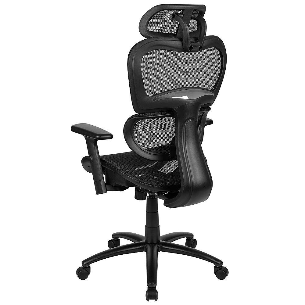 Alt View 14. Alamont Home - Lo Contemporary Mesh Executive Swivel Office Chair - Black.