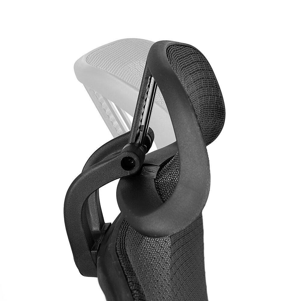 Alt View 19. Alamont Home - Lo Contemporary Mesh Executive Swivel Office Chair - Black.