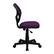 Alt View 16. Alamont Home - Neri Contemporary Mesh Swivel Office Chair - Purple.