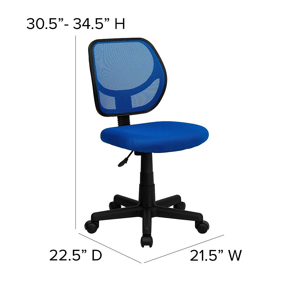 ikea alrik swivel chair blue