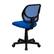 Alt View 14. Alamont Home - Neri Contemporary Mesh Swivel Office Chair - Blue.