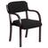 Front. Alamont Home - Contemporary Fabric Side Chair - Upholstered - Mahogany.