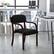 Alt View 12. Alamont Home - Contemporary Fabric Side Chair - Upholstered - Mahogany.