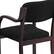 Alt View 15. Alamont Home - Contemporary Fabric Side Chair - Upholstered - Mahogany.