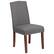 Front. Alamont Home - Hercules Paddington Midcentury Fabric Side Chair - Upholstered - Gray Fabric.