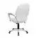 Alt View 12. Alamont Home - Quincey Contemporary Leather/Faux Leather Executive Swivel Office Chair - White.
