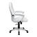 Alt View 13. Alamont Home - Quincey Contemporary Leather/Faux Leather Executive Swivel Office Chair - White.