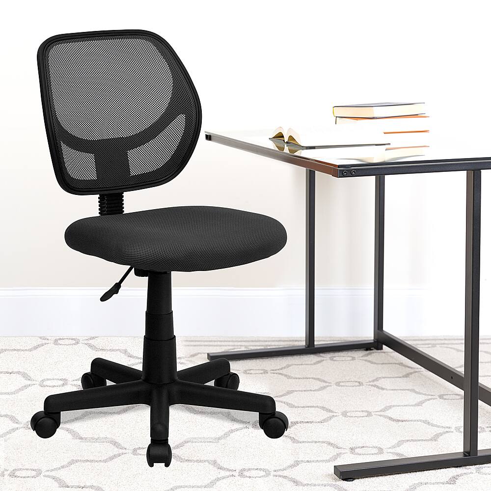 Alt View 12. Alamont Home - Neri Contemporary Mesh Swivel Office Chair - Gray.