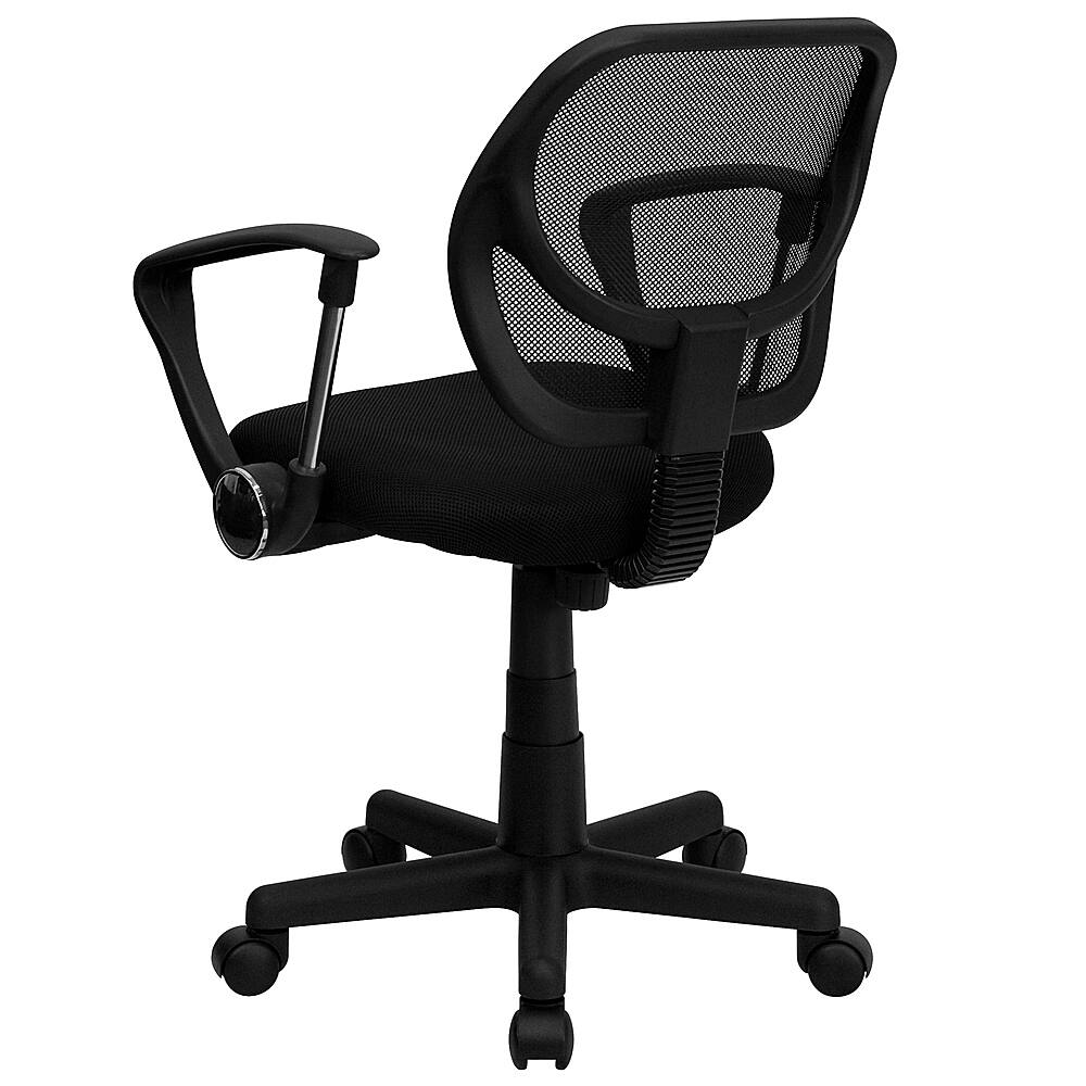 Alt View 14. Alamont Home - Neri Contemporary Mesh Swivel Office Chair with Arms - Black.