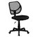 Front. Alamont Home - Neri Contemporary Mesh Swivel Office Chair - Black.