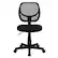 Alt View 11. Alamont Home - Neri Contemporary Mesh Swivel Office Chair - Black.