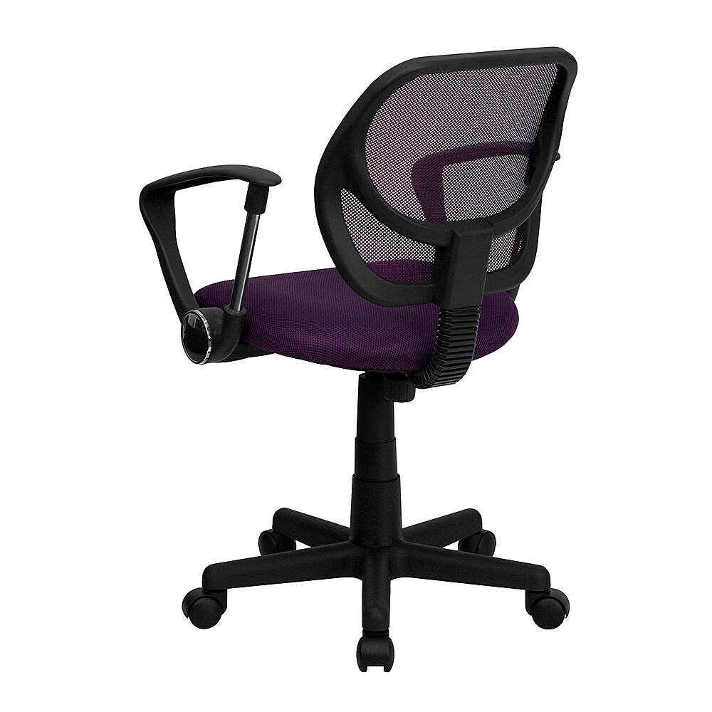 Alt View 14. Alamont Home - Neri Contemporary Mesh Swivel Office Chair - Purple.