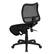 Alt View 12. Alamont Home - Tatum Contemporary Fabric Kneeling Chair - Black.