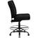 Alt View 13. Alamont Home - Hercules Contemporary Fabric Drafting Chair - Black Fabric.
