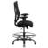 Alt View 16. Alamont Home - Hercules Contemporary Big & Tall Fabric Drafting Chair with Arms - Black.