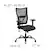 Alt View 13. Alamont Home - Hercules Contemporary Mesh Big & Tall Swivel Office Chair with Adjustable Arms - Black.