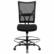 Alt View 11. Alamont Home - Hercules Contemporary Big & Tall Fabric Drafting Stool - Black.