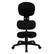 Alt View 11. Alamont Home - Tatum Contemporary Fabric Kneeling Chair - Black.