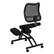 Alt View 15. Alamont Home - Tatum Contemporary Fabric Kneeling Chair - Black.