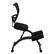 Alt View 17. Alamont Home - Tatum Contemporary Fabric Kneeling Chair - Black.