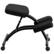 Alt View 14. Alamont Home - Tatum Contemporary Fabric Kneeling Chair - Black.