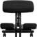 Alt View 16. Alamont Home - Tatum Contemporary Fabric Kneeling Chair - Black.