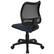 Alt View 12. Alamont Home - Alber Contemporary Fabric Swivel Office Chair - Navy Blue.