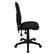 Alt View 13. Alamont Home - Linus Contemporary Fabric Swivel Office Chair - Black.