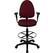 Alt View 11. Alamont Home - Contemporary Fabric Drafting Stool - Burgundy.