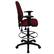 Alt View 13. Alamont Home - Contemporary Fabric Drafting Stool - Burgundy.