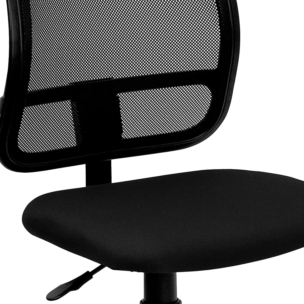 Alt View 15. Alamont Home - Alber Contemporary Fabric Swivel Office Chair - Black.