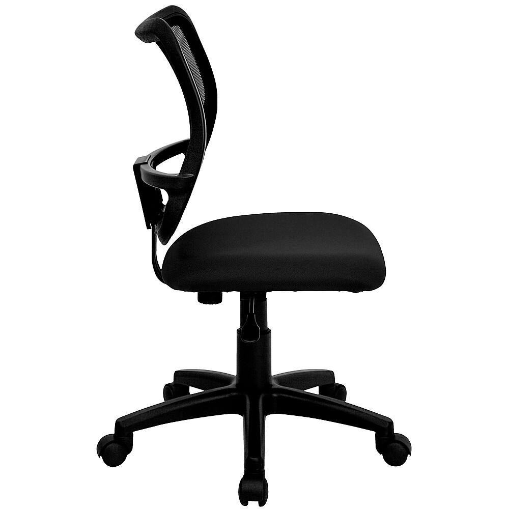 Alt View 16. Alamont Home - Alber Contemporary Fabric Swivel Office Chair - Black.