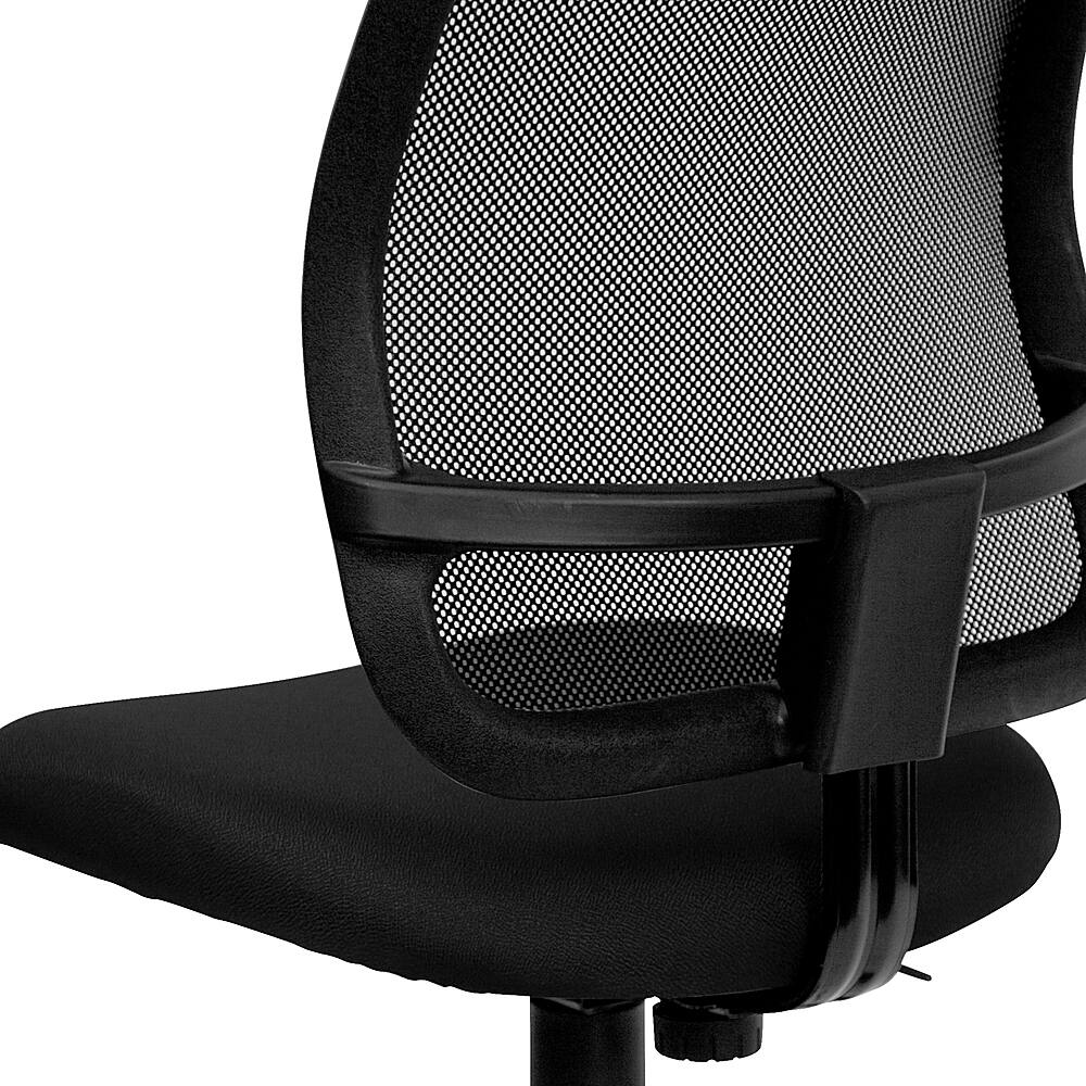 Alt View 17. Alamont Home - Alber Contemporary Fabric Swivel Office Chair - Black.