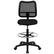 Alt View 11. Alamont Home - Elaine Contemporary Fabric Drafting Stool - Black.