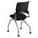 Alt View 14. Alamont Home - Galaxy Contemporary Fabric Side Chair - Upholstered - Black Fabric.