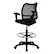 Alt View 12. Alamont Home - Elaine Contemporary Fabric Drafting Stool - Black.