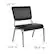 Alt View 13. Alamont Home - Hercules Contemporary Vinyl Big & Tall Stack Chair - Black Vinyl.