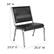 Alt View 13. Alamont Home - Hercules Contemporary Vinyl Big & Tall Stack Chair - Black Vinyl.