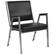 Front. Alamont Home - Hercules Contemporary Vinyl Big & Tall Stack Chair - Black Vinyl.