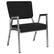 Front. Alamont Home - Hercules Contemporary Fabric Big & Tall Stack Chair - Black Fabric.