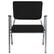 Alt View 11. Alamont Home - Hercules Contemporary Fabric Big & Tall Stack Chair - Black Fabric.