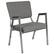 Front. Alamont Home - Hercules Contemporary Fabric Big & Tall Stack Chair - Gray Fabric.
