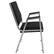 Alt View 14. Alamont Home - Hercules Contemporary Fabric Big & Tall Stack Chair - Black Fabric.